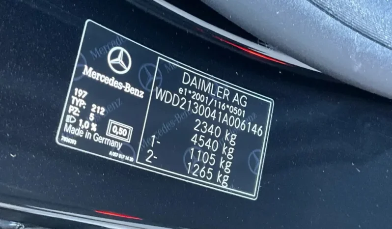 Mercedes-Benz E220 complet